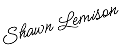 Shawn Lemison’s handwritten signature